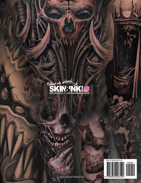 Skin & Ink Magazine - #334 - Jerimiah Barba, Raydems, Mariona Belchi, Jamy Carlton, Kasim, Suminov, 9th Realm Gallery, KaCee Lin, Nikki Alexis, ... the Bowery, Navigating the Tattoo Recession - Image 2